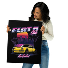 Load image into Gallery viewer, Metal 80's Retro Style Air-cooled Wide-body 911 Poster