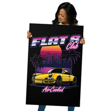 Load image into Gallery viewer, Metal 80's Retro Style Air-cooled Wide-body 911 Poster