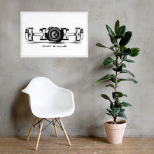 Load image into Gallery viewer, Flat 6 Club Framed poster