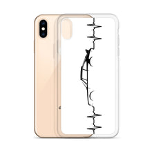 Load image into Gallery viewer, Heart Beat White iPhone Case