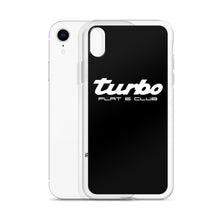 Load image into Gallery viewer, Black Turbo iPhone Case