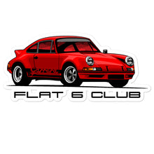 Load image into Gallery viewer, Red 911 Bubble-free stickers