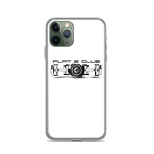 Load image into Gallery viewer, iPhone Case Flat 6 Club White