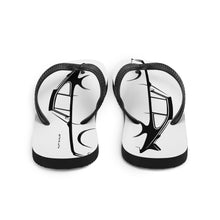 Load image into Gallery viewer, Flat 6 Silhouette Flip-Flops