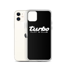 Load image into Gallery viewer, Black Turbo iPhone Case
