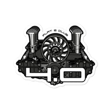 Load image into Gallery viewer, Flat 6 Club 4.0 Engine Sticker