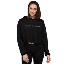 Load image into Gallery viewer, Women's Flat 6 Club Crop Hoodie