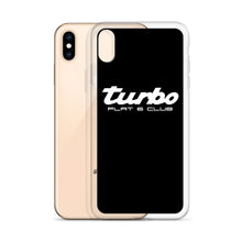 Load image into Gallery viewer, Black Turbo iPhone Case