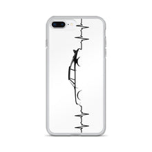 Load image into Gallery viewer, Heart Beat White iPhone Case