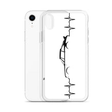 Load image into Gallery viewer, Heart Beat White iPhone Case