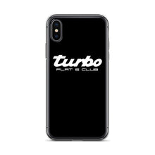 Load image into Gallery viewer, Black Turbo iPhone Case