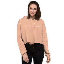 Load image into Gallery viewer, Women's Flat 6 Club Crop Hoodie