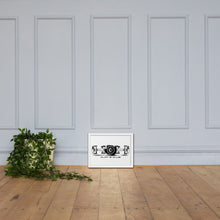 Load image into Gallery viewer, Flat 6 Club Framed poster
