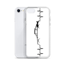 Load image into Gallery viewer, Heart Beat White iPhone Case