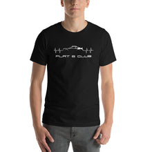 Load image into Gallery viewer, Flat 6 Heartbeat Short-Sleeve Unisex T-Shirt