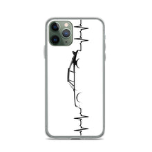Load image into Gallery viewer, Heart Beat White iPhone Case