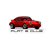 Load image into Gallery viewer, Red 911 Bubble-free stickers