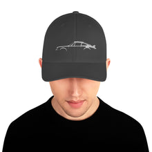Load image into Gallery viewer, Silhouette Flat 6 Club Fitted Hat