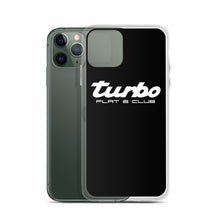 Load image into Gallery viewer, Black Turbo iPhone Case