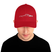 Load image into Gallery viewer, Silhouette Flat 6 Club Fitted Hat