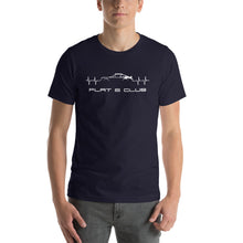 Load image into Gallery viewer, Flat 6 Heartbeat Short-Sleeve Unisex T-Shirt