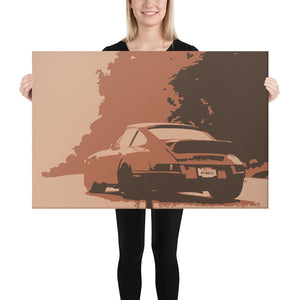 Classic 911 Road Scene On Canvas