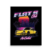 Load image into Gallery viewer, Retro Widebody Air-cooled 911 poster
