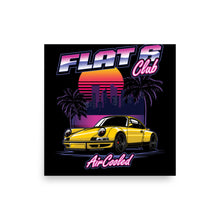 Load image into Gallery viewer, Retro Widebody Air-cooled 911 poster
