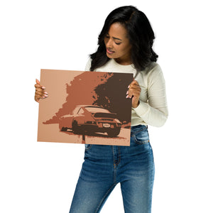 Classic 911 Road Scene - Metal Print