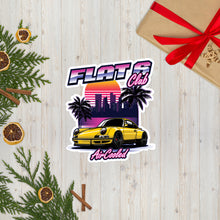 Load image into Gallery viewer, Retrowave Widebody Aircooled 911 Sticker
