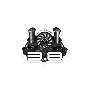 Flat 6 Club 3.8 Engine Sticker