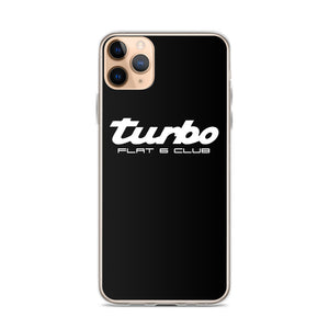 Black Turbo iPhone Case