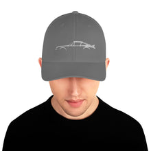 Load image into Gallery viewer, Silhouette Flat 6 Club Fitted Hat
