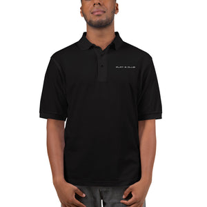 Men's Black Premium Polo