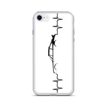 Load image into Gallery viewer, Heart Beat White iPhone Case
