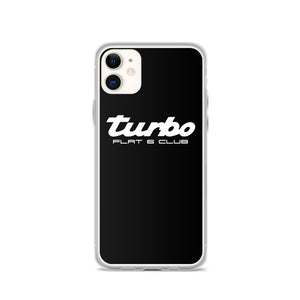Black Turbo iPhone Case