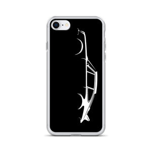 Flat 6 Silhouette iPhone Case