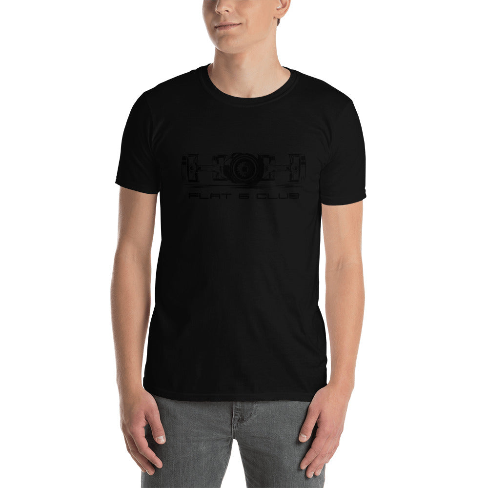 Flat 6 Pistons Short-Sleeve Men's T-Shirt