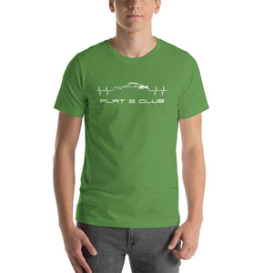Flat 6 Heartbeat Short-Sleeve Unisex T-Shirt