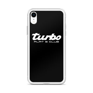 Black Turbo iPhone Case