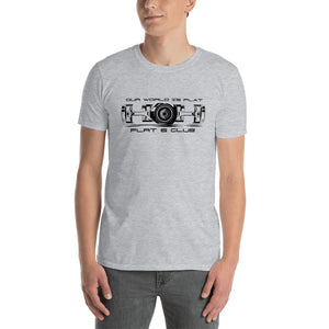 Our World Is Flat Short-Sleeve Unisex T-Shirt