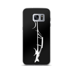 Flat 6 Silhouette Samsung Case