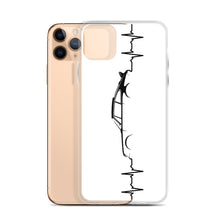 Load image into Gallery viewer, Heart Beat White iPhone Case
