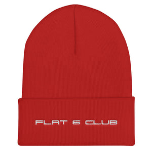 Flat 6 Club Cuffed Beanie