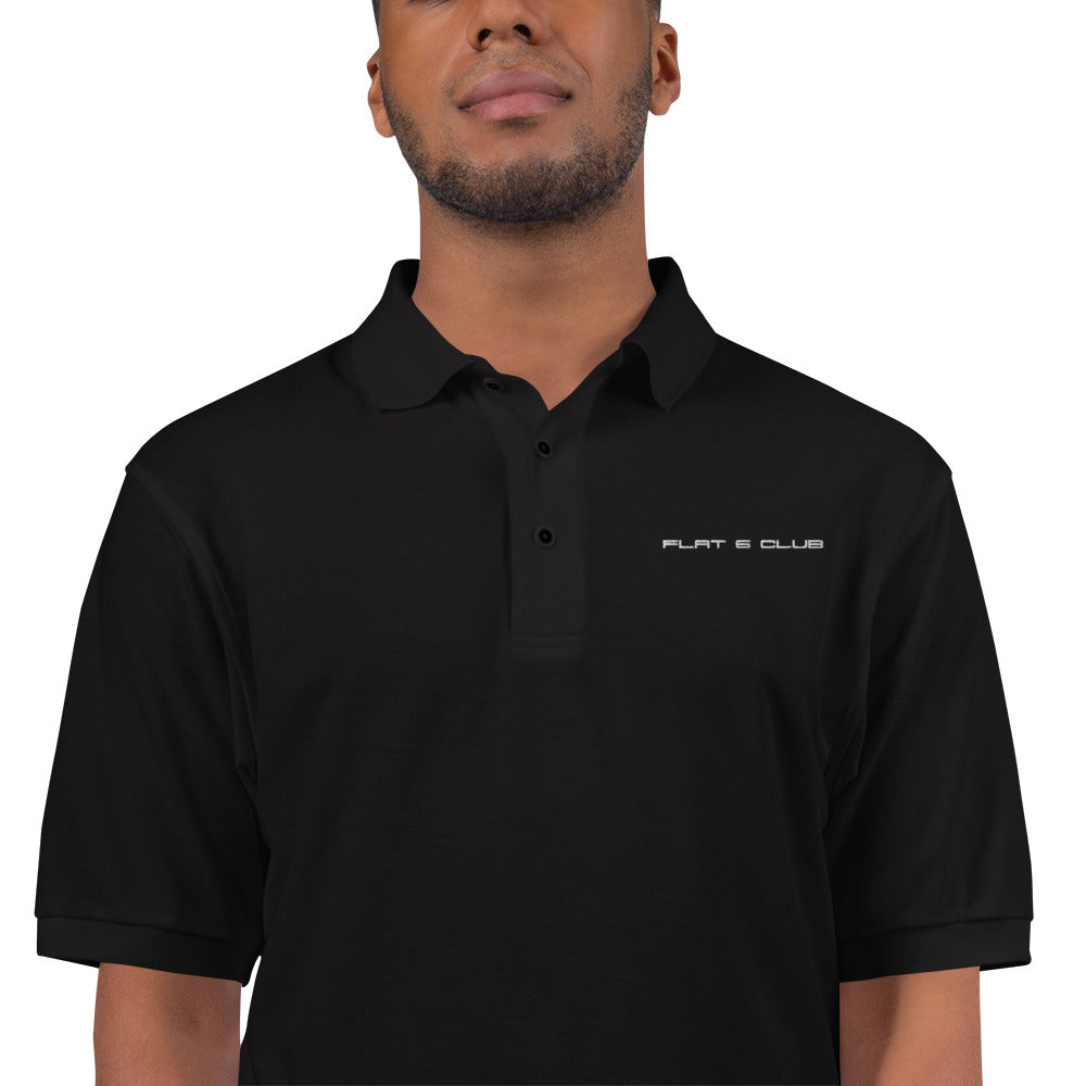 Men's Black Premium Polo