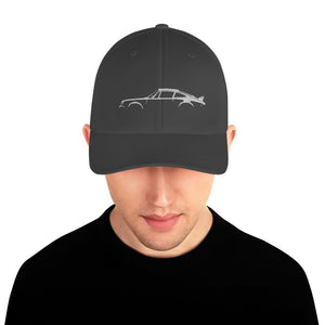 Silhouette Flat 6 Club Fitted Hat