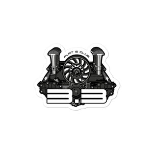 Flat 6 Club 3.3 Engine sticker