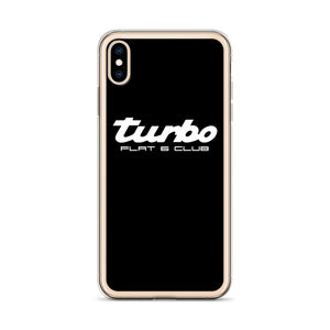 Black Turbo iPhone Case