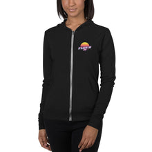 Load image into Gallery viewer, 80&#39;s Style Retrowave Widebody Porsche 911 Zip Hoodie
