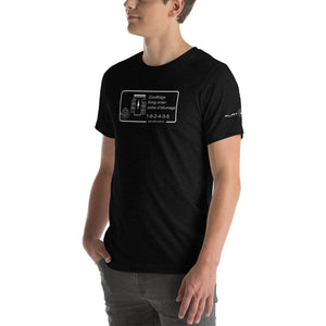 Vintage Flat 6 Engine Diagram Shirt